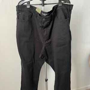 Goodfellow & Co Big Men's Black Flex Jeans Size W52 L30 New Condition